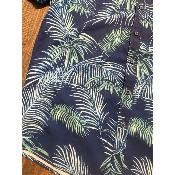 Projek Raw Short Sleeve Men's Size PS lightweight Hawaiian Button Outdoor Shirt - Picture 2 of 6